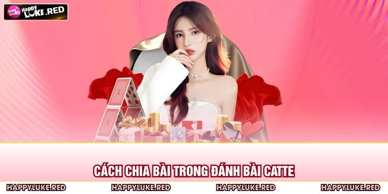Cách chia bài trong đánh bài catte