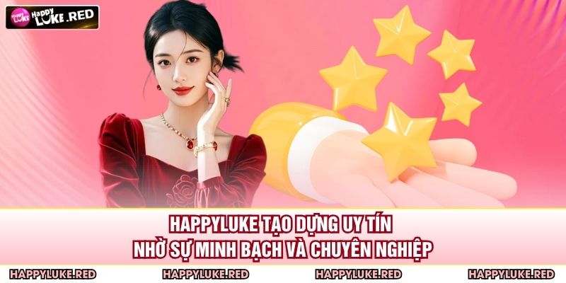 HAPPYLUKE tạo dựng uy tín nhờ sự minh bạch và chuyên nghiệp