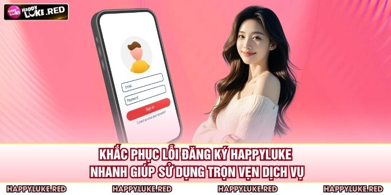 Khắc phục lỗi đăng ký HAPPYLUKE nhanh giúp sử dụng trọn vẹn dịch vụ