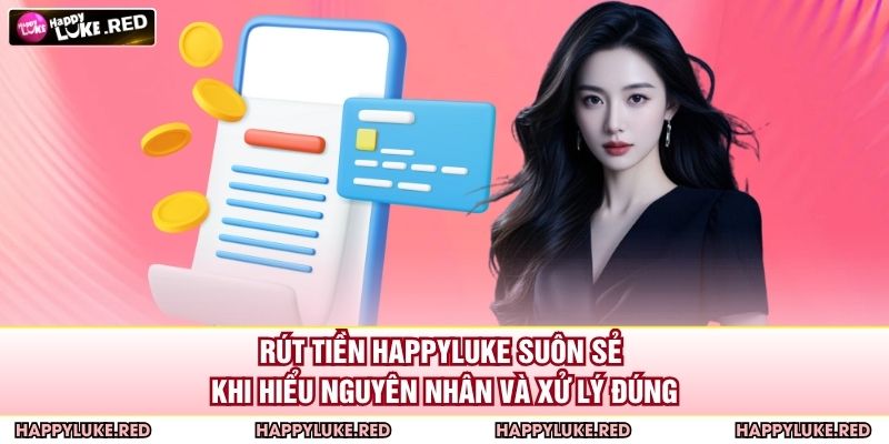 Rút tiền HAPPYLUKE suôn sẻ khi hiểu nguyên nhân và xử lý đúng