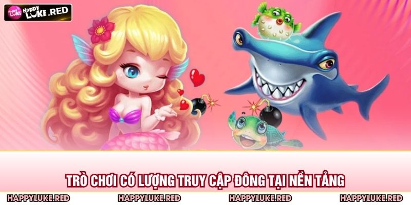 Trò chơi có lượng truy cập đông tại nền tảng